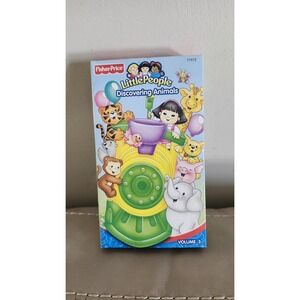 Fisher Price Little People Vol.‎ 3 Discovering Animals VHS 2001